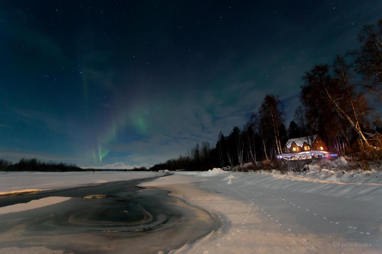 Susitna River Lodging, Riverside Cabins Talkeetna Exterior foto